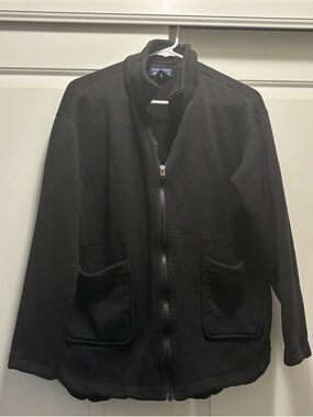 Patagonia fleece full zip, size L